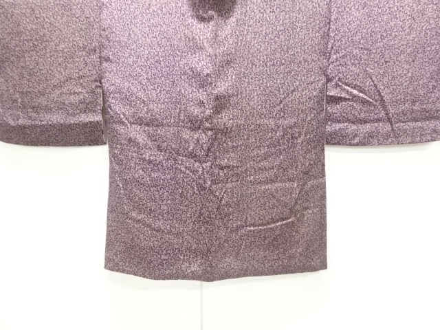 JAPANESE KIMONO / ANTIQUE HAORI / SILK / KINSHA / ARABESQUE